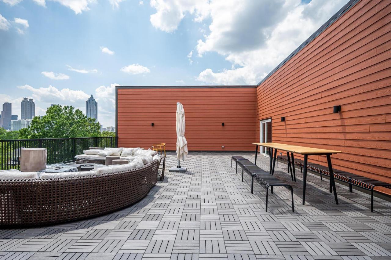 Downtown New-Built Roof-Top Balcony City View 525Pkwy Atlanta Exterior foto